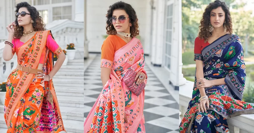 The Art of Patola Sarees: A Deep Dive into the History and Significance of this Traditional Indian Weaving Technique 1 The Art of Patola Sarees A Deep Dive into the History and Significance of this Traditional Indian Weaving Technique
