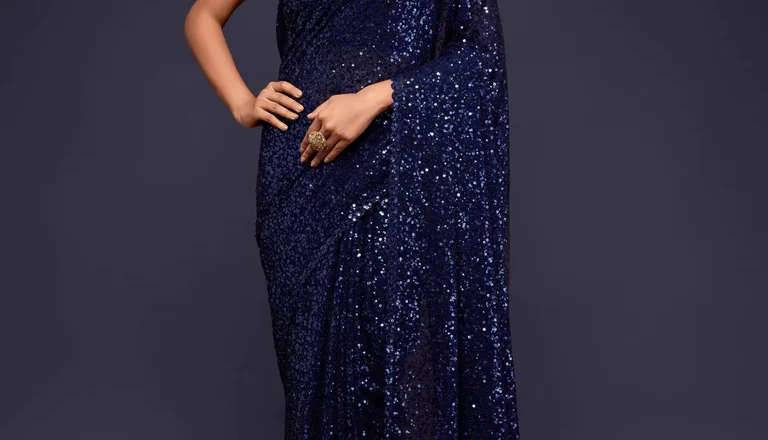 Royal Blue Saree: The Beauty and Grace of the Regal Elegance