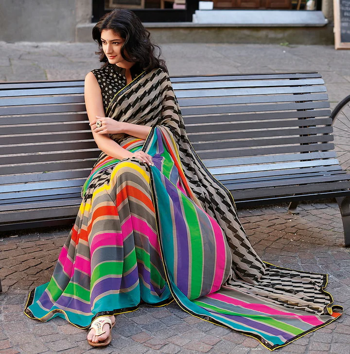 Colorful Sarees - The Art of Elegance: Celebrating the Brilliance 1 Colorful Sarees