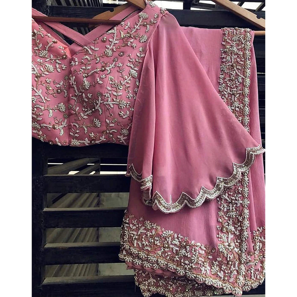 The Enduring Allure of the Pink Saree: A Guide to Every Shade 1 Pink Saree