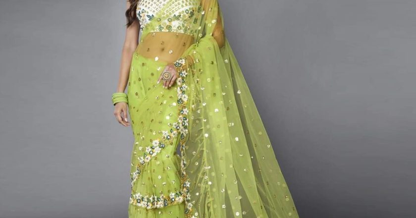 Ruffle Sarees: The Modern Woman’s Take on a Timeless Tradition