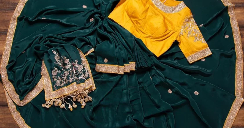 Unveiling the Enchanting Charm: A Guide to Green and Yellow Sarees