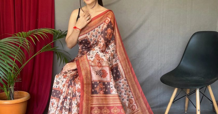 Unveiling the Enchanting Allure of Ajrakh Sarees