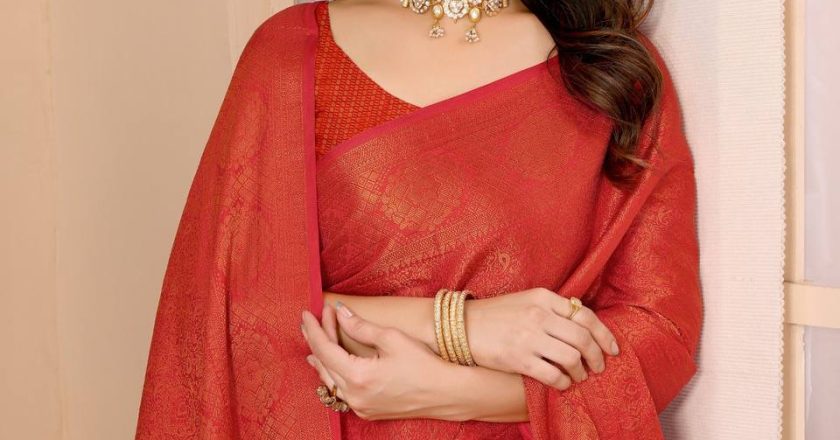 The Power of Red: A Guide to the Timeless Red Saree