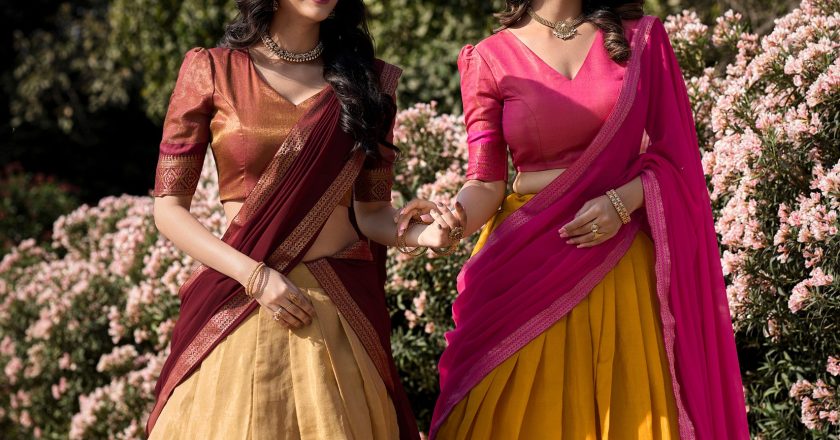 Unveiling Elegance: A Look into the South-Indian Kanchipuram Lehenga Collection
