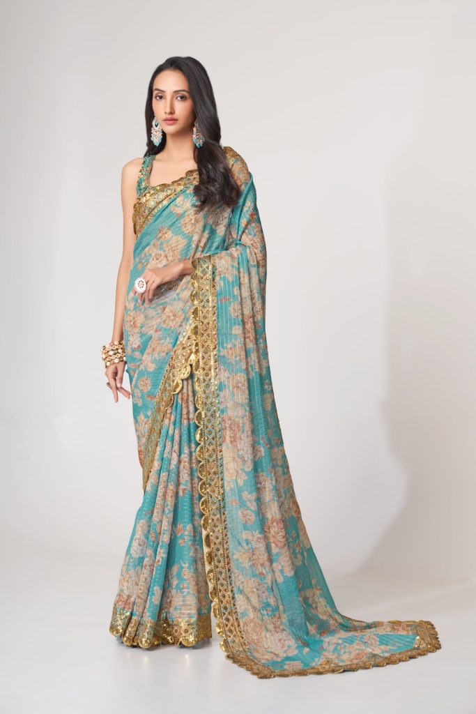 The Enchanting World of Printed Sarees: A Guide for Every Woman 1 The Enchanting World of Printed Sarees