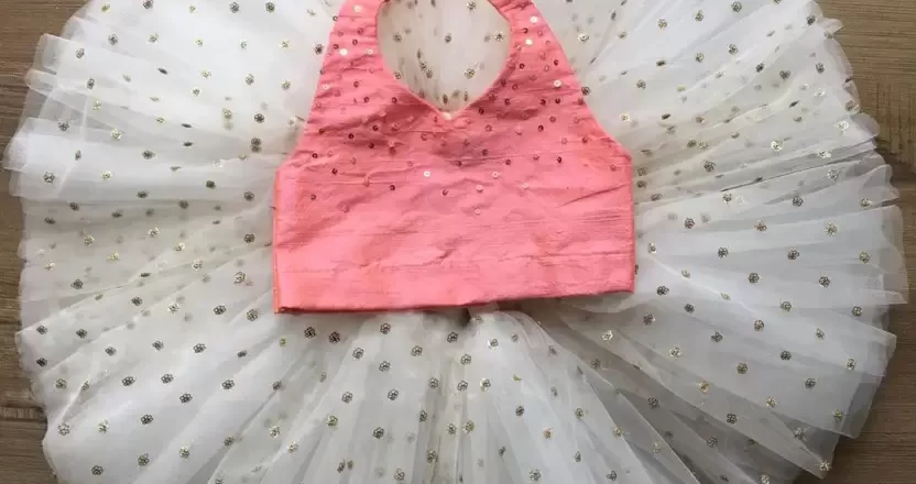 Twirling with Joy: The Ultimate Guide to 1-Year-Old Baby Girl Lehenga Cholis
