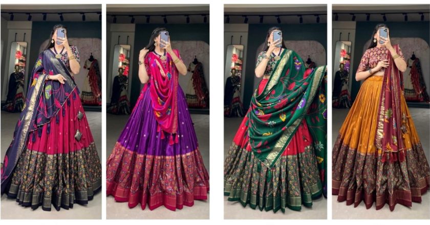 Unveiling Timeless Beauty: The Tussar Silk Lehenga Choli