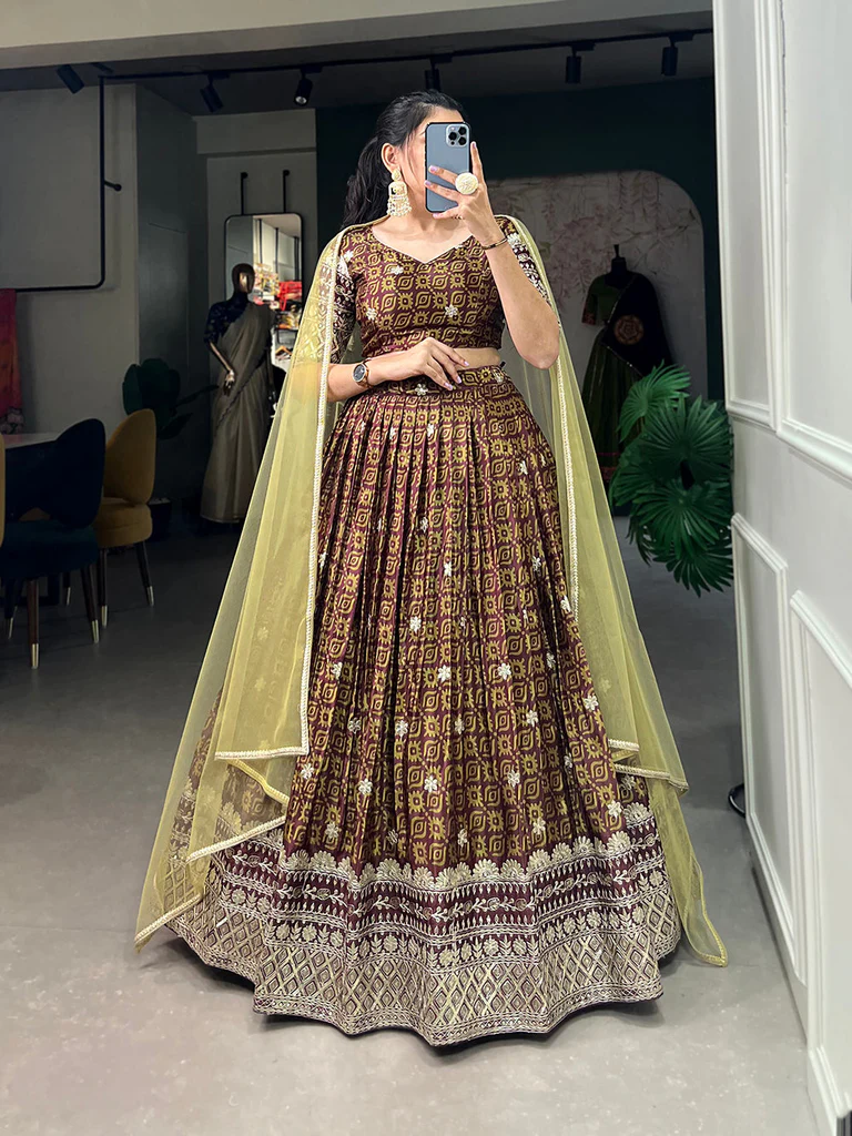 Steal the Show as a Bridesmaid: Our Enchanting Lehenga Choli Collection 1 Steal the Show as a Bridesmaid: Our Enchanting Lehenga Choli Collection